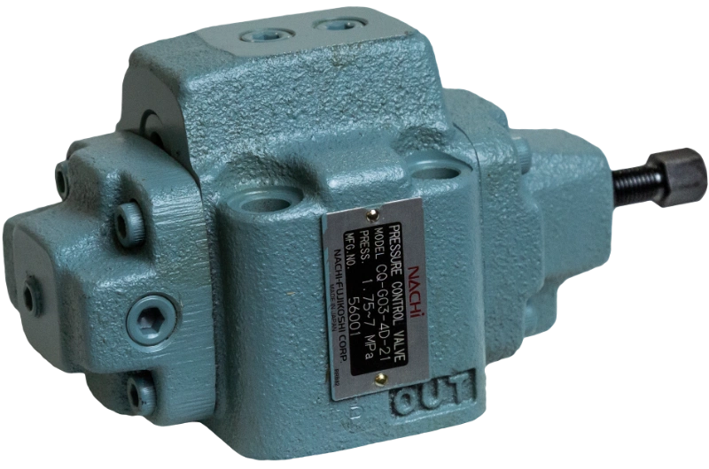 Valvulas de control de Presion Serie CQ NACHI
