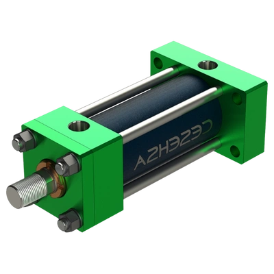 Cilindro hidraulico Cap Rectangular Flange