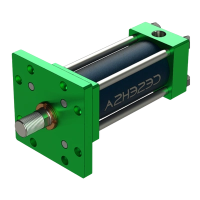 Cilindro hidraulico Head Square Flange