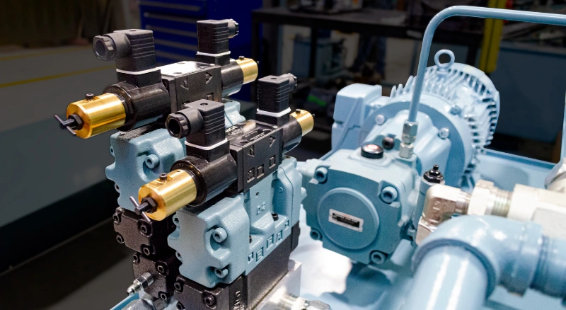 Aplicaciones industriales en valvulas hidraulicas NACHI